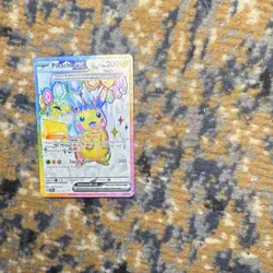 Pokemon TCG Pikachu ex 219/191 SV08 Surging Sparks Full Art Holo UR - Image 2