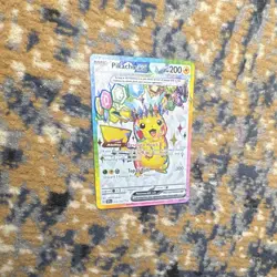 Pokemon TCG Pikachu ex 219/191 SV08 Surging Sparks Full Art Holo UR - Image 3