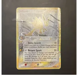 Jolteon 7/113 Pokemon TCG EX Delta Species Holo Rare English Stage 1 70HP - Image 1