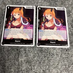 Nami OP16-091 R The Time of Battle Foil English One Piece -times 2 - Image 1