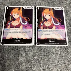 Nami OP16-091 R The Time of Battle Foil English One Piece -times 2 - Image 2