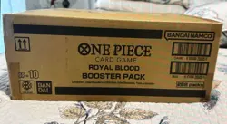 One Piece TCG OP-10 Royal Blood Booster Box Case SEALED ENGLISH 12 Boxes - Image 2