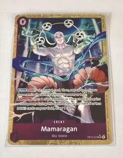 One Piece Mamaragan OP15-078 Alt Art (SR*) Adventure on Kami's Island English - Image 1