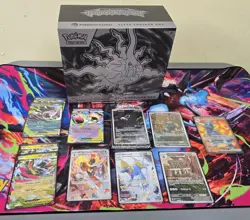 Pokemon Centre Elite Trainer Box Pitch Black ETB open with all cards and hits - Image 2