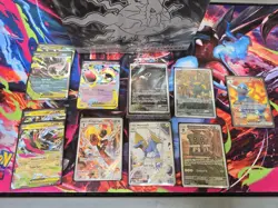 Pokemon Centre Elite Trainer Box Pitch Black ETB open with all cards and hits - Image 3