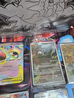 Pokemon Centre Elite Trainer Box Pitch Black ETB open with all cards and hits - Image 4