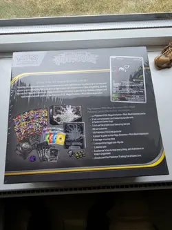 Pitch Black Pokemon Centre Elite Trainer Box Sealed Brand New No Tears - Image 3