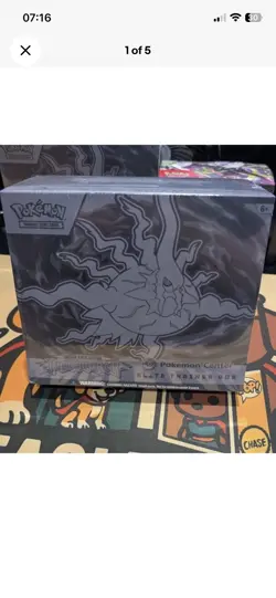 Pokemon Centre Elite Trainer Box Pitch Black ETB ✅ Brand New 🔥 In Hand 🚚 Fast - Image 1