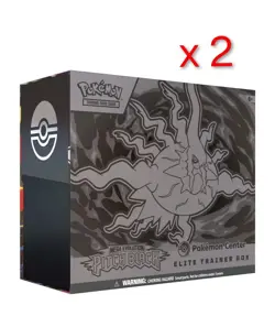 2 x Pokemon Centre Pitch Black Elite Trainer Box's ETB x2 SEALED ✅ PRE SALE ✅ - Image 1