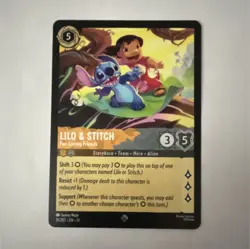 Lilo & Stitch-Fun-Loving Friends Disney Lorcana TCG Card 31/207 Super Rare EN - Image 1