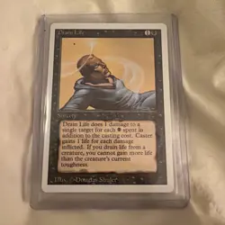 Drain Life Revised Playset NM Unplayed MTG Magic the Gathering Card Set - Image 1