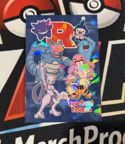 Full Art Team Rocket Pokemon Card Database Mewtwo, Growlithe And Friends Low Pop - Image 1