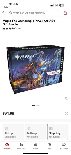 Magic: The Gathering Trading Card Games Final Fantasy Bundle Gift Edition - Image 1