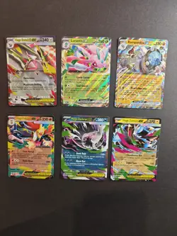 Pokemon TCG ex 6 Cards - Image 1