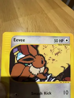 Eevee 54/144 Skyridge 2003 WotC Pokemon Card NM Vintage e-Reader Set Collectible - Image 4