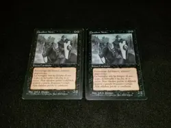 MTG 1x Revised black uncommon MP Italian FBB Black Knight - ships w/ tracking - Image 1