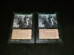 MTG 1x Revised black uncommon HP Italian FBB Black Knight - ships w/ tracking - Image 1
