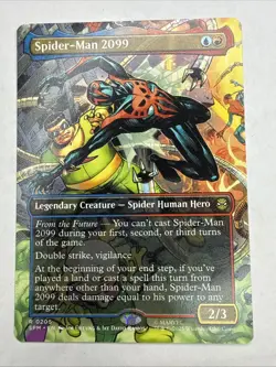 MTG: Spider-Man 2099 (0205) (Borderless) Marvel's Spider-Man Reg NM - Image 1