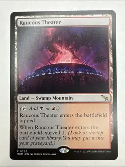 Raucous Theater Murders at Karlov Manor Regular NM Never Played - Image 1