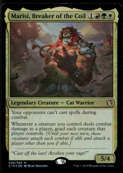 Commander 2019 #46 Marisi, Breaker of the Coil (foil) - Image 1