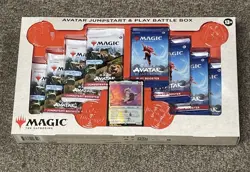 Magic the Gathering Avatar Jumpstart & Play Battle Box (New in Box) 8 Packs READ - Image 1