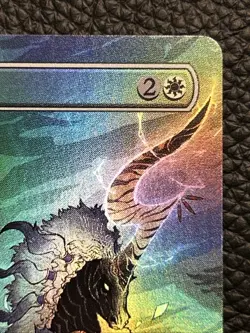 Magic MTG Summon: Ixion Final Fantasy R 0195 Borderless Foil - Image 2