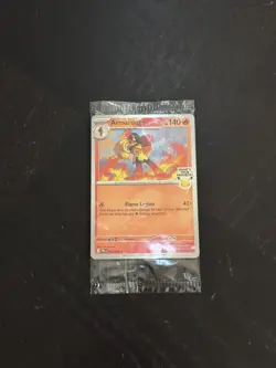 Pokemon TCG Pitch Black Armarouge Best Buy Promo Holo Rare 30th Stamped + Sealed - Image 1