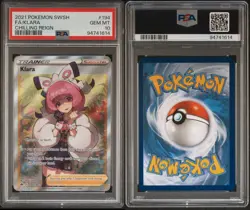 PSA 10 Klara Chilling Reign 194 Holo Pokemon Graded Slab Trainer GEM MT - Image 5