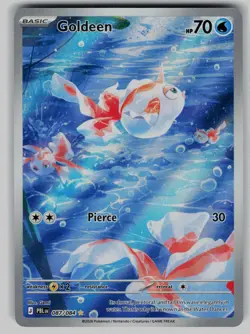 Goldeen 087/084 Illustration Rare Pitch Black Pokemon Holo Near Mint - Image 1