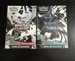 Pokemon Scarlet & Violet Black Bolt + White Flare Booster Bundle - Image 1