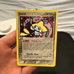 Pokemon Jirachi 9/107 EX Deoxys Holo Rare English Basic 60HP - Image 1