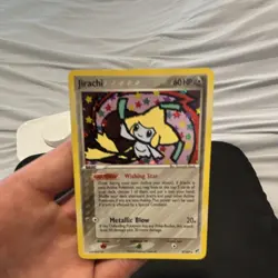 Pokemon Jirachi 9/107 EX Deoxys Holo Rare English Basic 60HP - Image 3