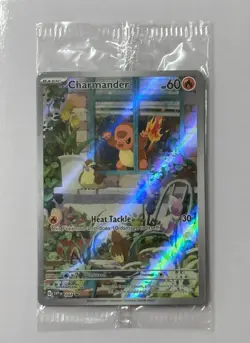 Charmander 2023 Pokemon SV Obsidian Flames Elite Trainer Box Promo #044 SEALED - Image 1