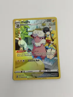 Pokemon Flaaffy TG03/TG30 Sword & Shield Silver Tempest Trainer Gallery Holo - Image 1