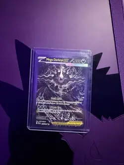 Mega Darkrai ex 116/084 Special Illustration Rare SIR Pokemon Pitch Black NM - Image 4