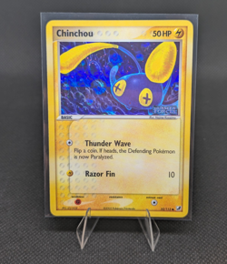 The Pokemon Company Chinchou 52/115 Unseen Forces Reverse Holo English Stamp - Image 1