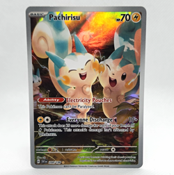 Pokemon Pachirisu 208/198 SV01 Scarlet & Violet Base Set IR Full Art Holo Eng - Image 1
