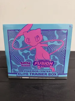 FUSION STRIKE ELITE TRAINER BOX POKEMON CENTER EXCLUSIVE ENGLISH - Image 1