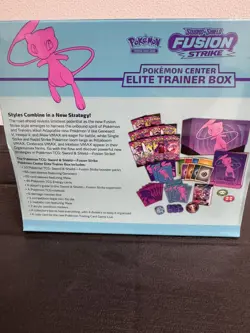 FUSION STRIKE ELITE TRAINER BOX POKEMON CENTER EXCLUSIVE ENGLISH - Image 5