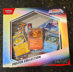 Pokemon TCG Prismatic Evolutions Poster Collection Booster Promo Foil English 6+ - Image 1