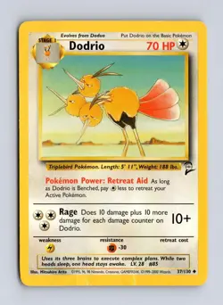 Dodrio 37/130 - UC Base Set 2 - MP - Pokemon - Image 1