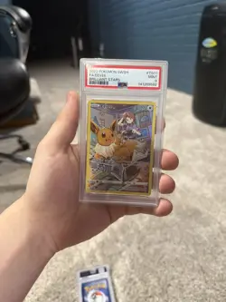 Pokemon TCG Eevee TG11/TG30! Brilliant Stars! PSA 9! - Image 1