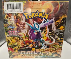 Pokemon Wild Force sv5k Booster Box Japanese Sealed - Image 1