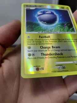 Voltorb - SH3 - Pokemon Diamond & Pearl: Stormfront Reverse Rare Reverse Holo - Image 3