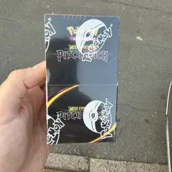 Pokemon Pitch Black HALF BOOSTER BOX (18 Packs) SEALED - Image 1