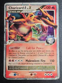 Charizard G LV.X DP45 DMG Diamond and Pearl Promos Holo Promo Pokemon - Image 1