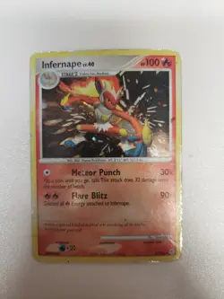 Infernape - 5/130 - Holo Rare Diamond & Pearl Pokemon DMG - Image 1