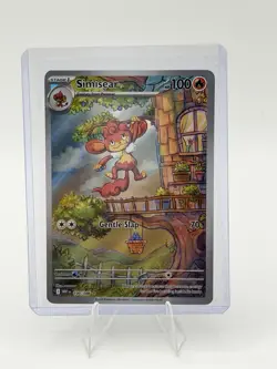 Simisear 100/086 Illustration Rare Holo - SV: White Flare - Pokemon TCG - NM - Image 1