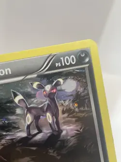 Pokemon TCG Umbreon Black Star Promo XY96 Portuguese Cosmos Holo Partial Saturn - Image 2
