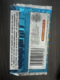 Topps Pokemon TV Animation Edition Series 2 Vintage, Empty Booster Pack Wrapper - Image 2